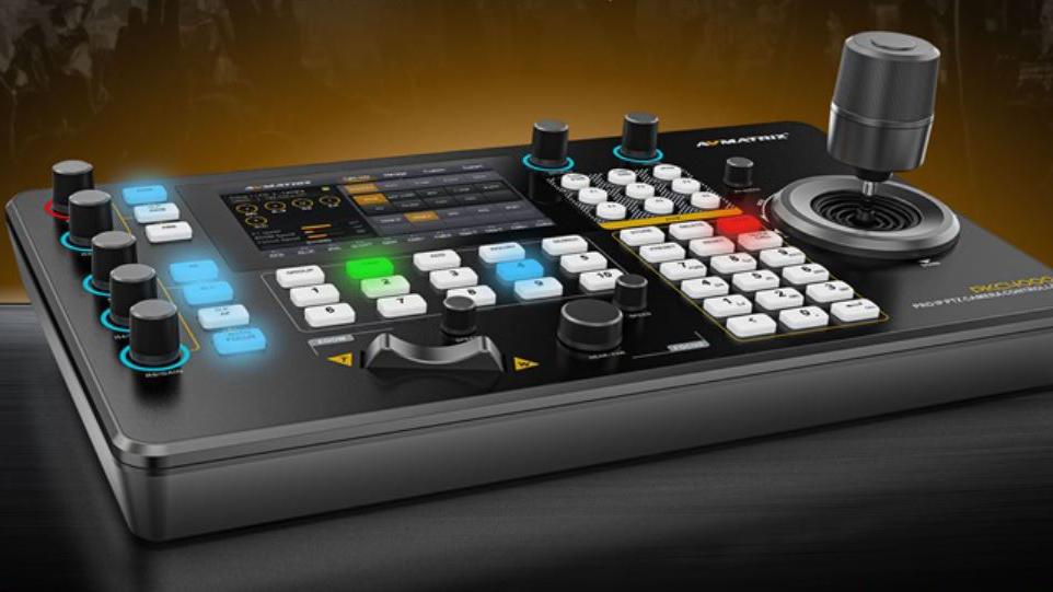 AVMATRIX IP & Serial PTZ Camera Controller with NDI PKC4000-NDI