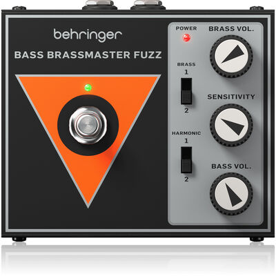 Behringer BASS BRASSMASTER FUZZ 美品 Behringer Bass Brassmaster Fuzz Octave Pedal 0709-AKU86-001 B&H