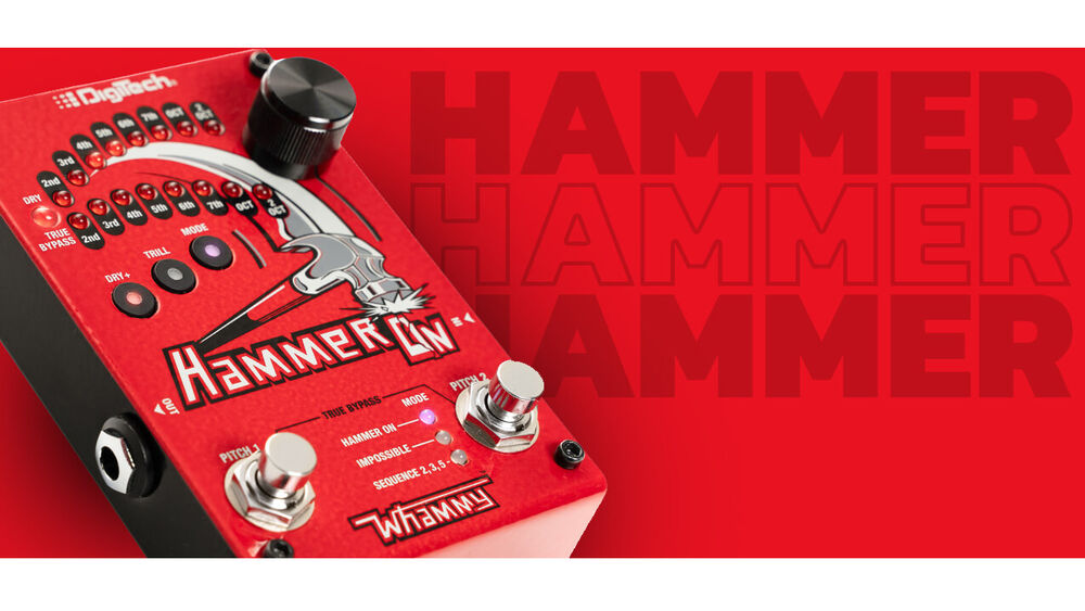 ギター Digitech HammerOn DigiTech HammerOn Pitch-Shift Pedal HAMMERON-U B&H Photo Video