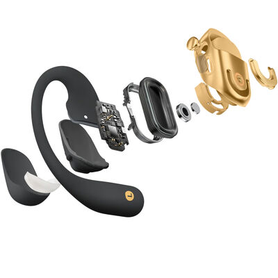 SHOKZ OpenFit 2+ True Wireless Open-Ear Headphones T921-ST-GY-US