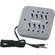 HamiltonBuhl JBP-8SV 8-User Headphone Jackbox with Volume Controls