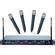VocoPro UHF-5800 PRO 4-Channel UHF Wireless Handheld Microphone System