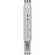 Chief CMS-012018W 12-18" Speed-Connect Adjustable Extension Column (White)