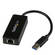 StarTech USB 3.0 to Gigabit Ethernet Adapter NIC with USB Port (Black)