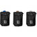 PortaBrace 4" Padded Lens Cups (3-Pack with Blue, Gold and Silver Tabs)