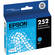 Epson T252 DURABrite Ultra Standard-Capacity Cyan Ink Cartridge