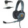 Eartec Max 4G Double Headset with Inline PTT and Motorola 2-Pin Connector