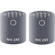 Schoeps MK 2XS Omnidirectional Diffuse-Field Microphone Capsule (Gray, Set of 2)
