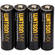 Watson MX AA NiMH Rechargeable Batteries (4-Pack, 1.2V, 2550mAh)