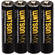 Watson MX AAA NiMH Rechargeable Batteries (4-Pack, 1.2V, 950mAh)