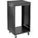 Auray ERS-16U Steel Equipment Rack with 3" Casters (16 RU)