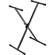 Auray Single-X Keyboard Stand with Pull Lock