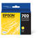 Epson 702 Yellow DURABrite Ultra Standard-Capacity Ink Cartridge