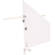 RF Venue Diversity Fin Antenna with Wall-Mount Bracket for Wireless Microphone Systems (White, 470 to 698 MHz)