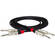 Hosa Technology Pro Stereo Interconnect 10 ft Cable with Dual REAN 1/4" Connectors