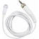 TASCAM TM-10LW Lavalier Microphone for DR-10L Digital Recorder (White)