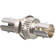 Camplex Single Mode Simplex ST to ST Fiber Adapter with Sleeve and Metal Thread (Single)
