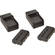 Bescor 2400mAh 7.2V NP-F Battery and Charger Kit (2-Pack)