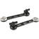 CAMVATE NATO Rail Rosette Extension Arm (Black Thumbscrew, 2-Pack)