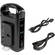 SHAPE FULL PLAY Intelligent 2-Bay Vertical Gold Mount Battery Charger