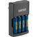 Watson Rapid Charger with 4 AA NiMH Rechargeable Batteries (2500mAh)