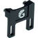 Bright Tangerine Lightweight Rod Bracket Type 4 for Misfit Clamp Lens Attachment and 15 LWS Rods