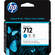 HP 712 Standard-Capacity Cyan Ink Cartridge (29mL)