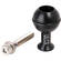 Ultralight Ball Adapter with 1/4"-20 Socket Head Cap Screw (Black)