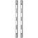Kondor Blue PPSH 15mm Rods (Pair, Space Gray, 8")