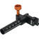 Bright Tangerine 15mm Rod with Rotating NATO Clamp