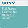 Sony Permanent Full-Frame License for Sony VENICE 2