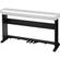 Casio CS-470P Matching Wood Stand with 3 Fixed Pedals for CDP-S Keyboards (Black)