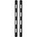 Kondor Blue PPSH 15mm Rods (Pair, Black, 8")