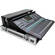 ProX SQ6 Console Flight Case with Doghouse and Wheels
