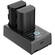 SmallRig LP-E6NH Kit with 2 Batteries and 2-Bay USB Charger