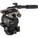 Libec H45 75mm Ball and Flat Base Video Head with Pan Handle (26.5 lb Payload)