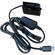 Bescor LP-E17 Dummy Battery with USB Type-C Connector Kit