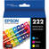 Epson Claria T222 Standard Capacity CMY Color Cartridge Multi-Pack