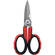 Simply45 PROSeries 5.5" Electrician Scissors with Stainless Steel Blade and Serrated Teeth