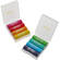 Watson Chroma Rechargeable AA NiMH Batteries (2500mAh, 1.2V, 8-Pack, Multicolored)