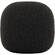 Bubblebee Industries The Microphone Foam for Pencil Mics Pop Filter (Medium Thickness, Black)