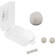 Bubblebee Industries The Outdoor Mic Kit for Rode Lavalier (White)