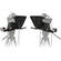 ikan P2P Interview System with Two 15" High-Bright Teleprompters and Two 3G-SDI Cables