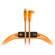 Tether Tools TetherPro Optima USB-C Cable (15', High-Visibility Orange, Right-Angle)