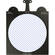 Lindsey Optics Brilliant² Rota-Streak Filter (6.6 x 6.6", Blue, 6mm Cylindrical Lens Spacing)