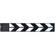 Filmsticks Timecode Gripsticks Clapper Sticks with Black-and-White Chevron (Medium)
