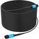Kondor Blue Fletch OM3 MPO Fiber Armored Cable (300')