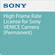 Sony High Frame Rate License for Sony VENICE Camera (Permanent)
