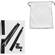 Lava Cart LavaFlat Dual-Sided Flag with Collapsible Poles