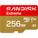 SanDisk 256GB Extreme UHS-I microSDXC Memory Card
